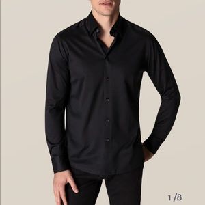 Eton Blck Jersey Shirt